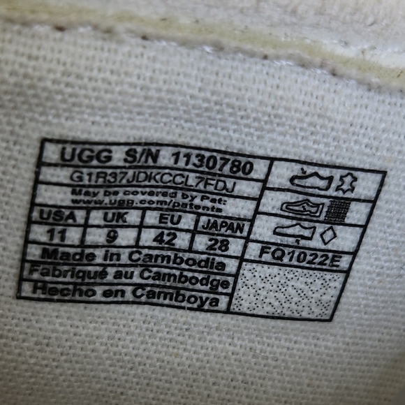 UGG "Alameda Spotty" Slip On Shoe Leopard Print Cheetah Print | Women's Size 11 - Picture 8 of 13